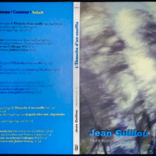 Jaquette L'Ébauche d'un souffle Jean Guillou L'Ébauche d'un souffle Jean Guillou DVD